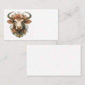 Bull Business Card 名刺 (正面/裏面)
