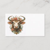 Bull Business Card 名刺 (正面)