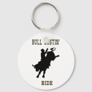 Bull Bustinの乗車Keychain キーホルダー