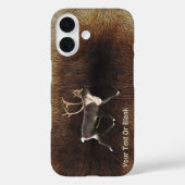 Bull Caribou (トナカイ)ケースメイトiPhoneケース Case-Mate iPhoneケース (裏面)