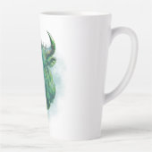 Bull design | Reminder | Motivation カフェラテマグ (右)