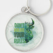 Bull design | Reminder | Motivation キーホルダー (正面)