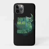 Bull design | Reminder | Motivation Case-Mate iPhoneケース (裏)