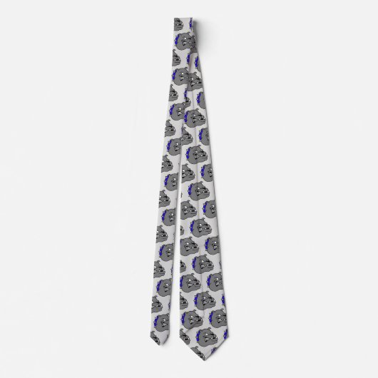 Bull Dogs Neck Tie ネクタイ (裏面)