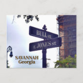 Bull & E. Jones Savannah, GAフォトグラフィックスポストカード ポストカード (正面)