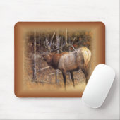 bull_elk2_mousepad マウスパッド (マウス)