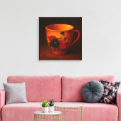 Bull fighter torero キャンバスプリント (インサイチュ (リビング))