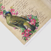 Bull Finch Ephemera Book Pages with Bee & Birds 薄葉紙 (詳細)