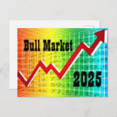 Bull Market 2025 ポストカード (正面/裏面)