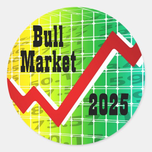 Bull Market 2025 ラウンドシール (正面)