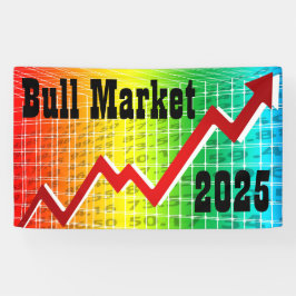 Bull Market 2025 横断幕