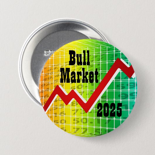 Bull Market 2025 缶バッジ (正面&裏面)