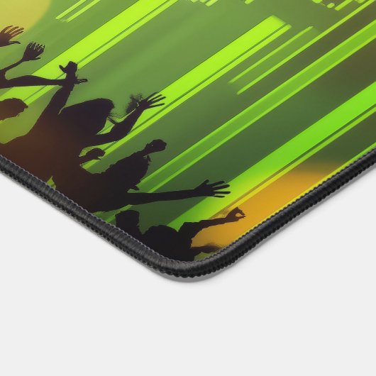 Bull Market Celebration Personalized デスクマット (コーナー)