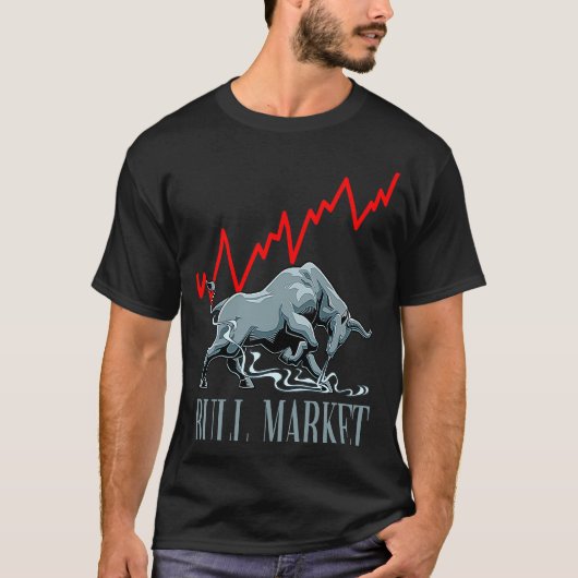 Bull Market Stocks Investing Tシャツ (正面)
