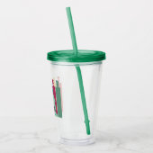 Bull market Trader | Simple design  アクリルタンブラー (左)