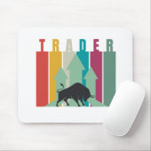 Bull market Trader | Simple design  マウスパッド (マウス)
