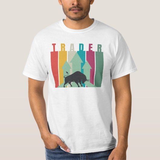 Bull market Trader | Simple design  Tシャツ (正面)