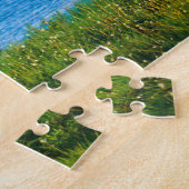 Bull moose in Wonder Lake ジグソーパズル (側面)