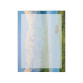 Bull moose in Wonder Lake ノートパッド (回転)