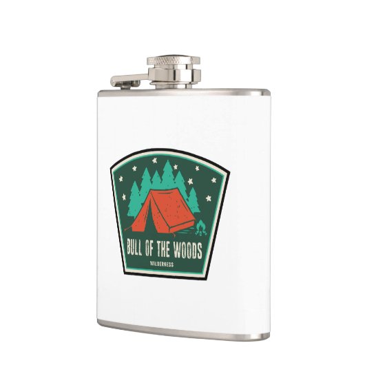 Bull Of The Woods Wilderness Oregon Camping フラスク (左)