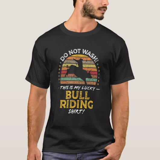 Bull Rider Bull Riding Rodeo Quote Graphic Tシャツ (正面)