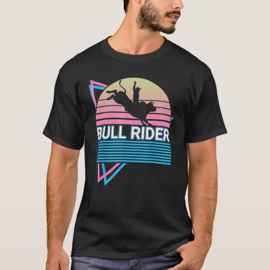 Bull Rider Bull Riding Tシャツ (正面)