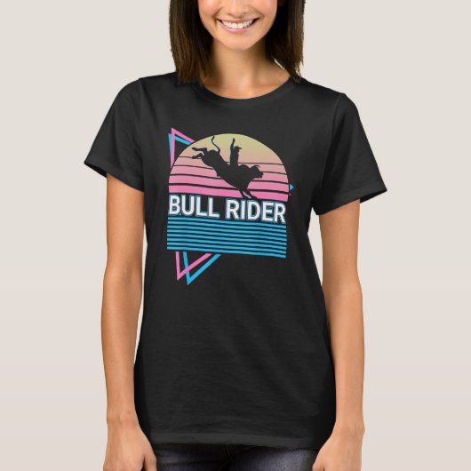 Bull Rider Bull Riding Tシャツ (正面)