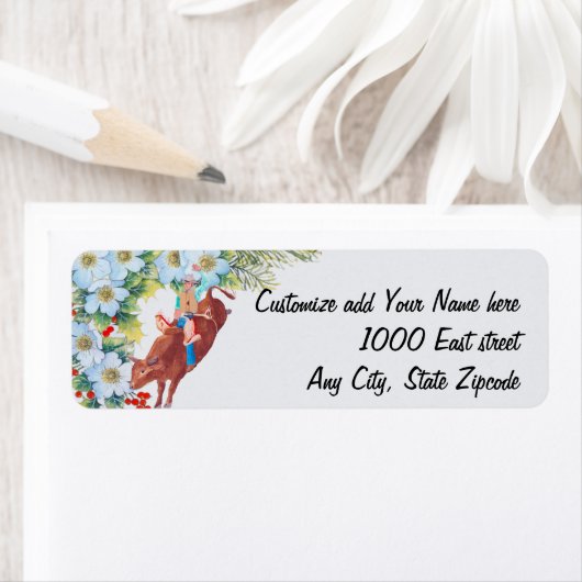 Bull Rider to I Love Rodeo ラベル (インサイチュ)