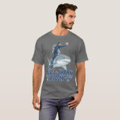 Bull Shark Riding Tシャツ (正面フル)