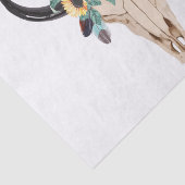 Bull Skull Sunflowers 薄葉紙 (詳細)
