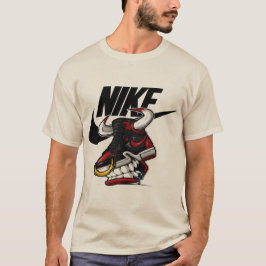 Bull Sneaker Beast – Streetwear Monster Shoe Graph Tシャツ