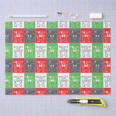 Bull Terrier Artポップ・アートの GOODインスピレーションに焦点を当てる 薄葉紙 (クラフト)