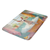 Bull Terrier Bath Time Fun Bathroom Decor バスマット (アングル)