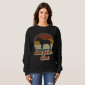 Bull Terrier Dad Dog   For Bull Terrier Daddy スウェットシャツ (正面フル)