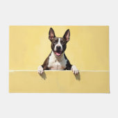 Bull Terrier Doormat Art ドアマット (正面)