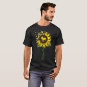 Bull Terrier Mom Sunflower Bull Terrier Lover Tシャツ (正面フル)