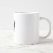 Bull Terrier Mug – Gritty Ink Style ジャンボコーヒーマグカップ (右)