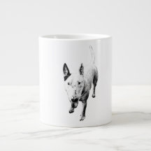 Bull Terrier Mug – Soulful Grit, Front and Center