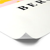 Bull Terrier on Toilet Art - Matisse Style ポスター (角)