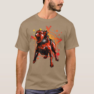 Bull Terrier Pit Bull Dog T-Shirt Copy Copy Copy C Tシャツ
