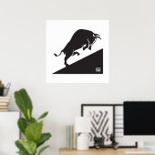 Bull Up CHIポスター ポスター (ホームオフィス)