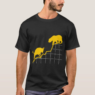 Bull Vs Bear I共有株式市場Etf Capital Tシャツ