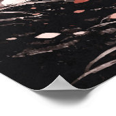 Bull vs Bear Market in Red Moon Forest - Japanese  ポスター (角)