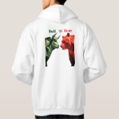 Bull vs.Bear Market Showdown Sweatshirt パーカ (裏面)