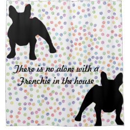 Bulldogの友人 シャワーカーテン