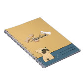 Bulldogコンポジションノートブック ノートブック (右側)