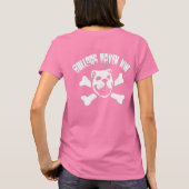 BULLDOGスカル(by Bulldog Haven NW) w/logo Tシャツ (裏面)