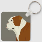 Bulldog キーホルダー (裏面)