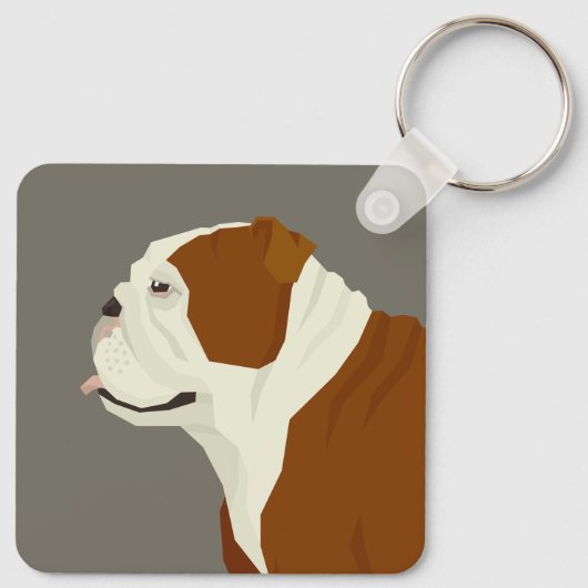 Bulldog キーホルダー (裏面)