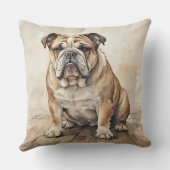 Bulldog クッション (裏面)